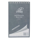 Croxley Notebook Compact Top Opening 100x165mm Grey Cover 50 Leaf - Office Connect 2018