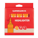 Warwick Highlighter Stubby Orange - Office Connect 2018