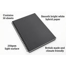 Artgecko Freestyle Sketchbook A4 60 Pages 30 Sheets 250gsm White Hybrid Paper - Office Connect 2018