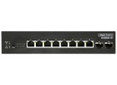 EDGECORE 10 Port Gigabit Web-Smart Ethernet Switch. 2 SFP & 8 RJ-45 ports. IGMP/MLP Snooping 4K VLAN. DDOS protection. Energy Efficient. Automatic voice/ surveillance VLANs. Layer 2 switch. - Office Connect 2018