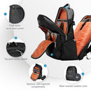 EVERKI Titan 18.4" Business Travel Friendly Laptop Backpack. Checkpoint friendly design, with water resistant weather cover. Spacious organized compartments - Office Connect 2018