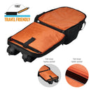 EVERKI Titan 18.4" Business Travel Friendly Laptop Backpack. Checkpoint friendly design, with water resistant weather cover. Spacious organized compartments - Office Connect 2018