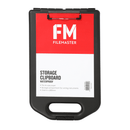 FM Clipboard A4 Storage Weatherproof Black - Office Connect 2018
