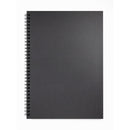 Artgecko Shady Sketchbook A3 80 Pages 40 Sheets 200gsm Black Toned Card - Office Connect 2018