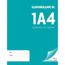 Warwick Exercise Book 1A4 24 Leaf Unruled 230x180mm - Office Connect 2018