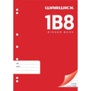 Warwick Exercise Book 1B8 36 Leaf A4 Punched Ruled 7mm - Office Connect 2018