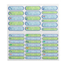Spencil Write and Iron On Name Labels 40pk Blue - Office Connect 2018