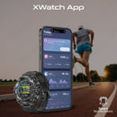 PROMATE IP67 Sport Watch with 1.53" Round Screen & BT Calling. Fitness Tracker, Pedometer, Blood Presure Prediction, Heart Rate Real Time, Smart Notifications, Over 100 Customized Watch Faces. Black