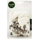 Dixon Lanyard White Pack 10 Flat Hangsell - Office Connect 2018