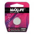 MAXLIFE CR2025 Lithium Button Cell Battery. 1Pk. - Office Connect 2018