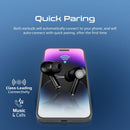PROMATE In-Ear HD Bluetooth Earbuds with Intellitouch and 400mAh Charging Case. Built-in Microphones and Noise Isolation. Up to 5 Hours Playback. Operating Distance 10m Black - Office Connect 2018