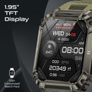 PROMATE IP67 Shock-Resist Smart Watch with Fitness Tracker & Bluetooth Calling. Large 1.95" Display. Up to 12 Days Battery Life. Heart Rate/Step/Sleep Tracker. Green Colour. - Office Connect 2018
