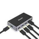 UNITEK 5-In-1-Out 4K HDMI 1.4b Switch. Supports up to 4K@30Hz (UHD) resolution (3840 x 2160) and Compatible for 480p, 720p, 1080i, 1080p. Remote Inlcuded. - Office Connect 2018