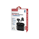 PROMATE In-Ear HD Bluetooth Earbuds with Intellitouch and 400mAh Charging Case. Built-in Microphones and Noise Isolation. Up to 5 Hours Playback. Operating Distance 10m Black - Office Connect 2018