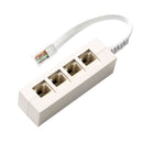 DYNAMIX RJ45 Splitter, Bridged All Pins, 4-Way - Office Connect 2018