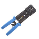 PLATINUM TOOLS EZ-RJPRO Crimp Tool. Easy install crimp tool for EZ-RJ45 Cat5e & Cat6 plugs. Built-in cutter & stripper for flat & round cable. Wiring guide for wire sequence. - Office Connect 2018
