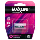 MAXLIFE CR2 Lithium 3V Battery. 1Pk. - Office Connect 2018
