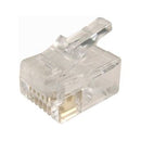 DYNAMIX RJ12 Plug 20pc Bag, 6P6C Modular Plug. 3 micron. - Office Connect 2018