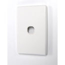 AMDEX Switch Plate ONLY. Single. WPC Series Wall Face Full Cover Plate. (Accepts Clipsal Style Mechs) - Office Connect 2018