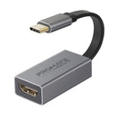 PROMATE USB-C to HDMI Adapter. Supports up to 4K@30Hz. Plug & Play. Input: USB-C, Output: HDMI. Compatible with all devices supporting Video/Audio output over USB-C. Reversible Plug. - Office Connect 2018
