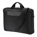 EVERKI Advance Briefcase 18.4'', Separate zippered accessory pocket, Front stash pocket, Trolley handle pass through strap, Ergonomic shoulder pad - Office Connect 2018