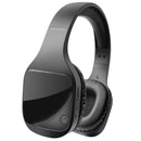 PROMATE Hi-Fi Stereo Bluetooth Wireless Over-Ear Headphones. Up to 10 Hours Playback. 300mAh Battery, Up to 10m Operating Distance, Integrated Microphone, FM 87.5-108MHz, AUX Port. Black Colour - Office Connect 2018