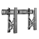 BRATECK 37"-70" Pop-Out Video Wall Mount Bracket. Max Load 45kg. Lateral Shift Brackets with Built-In Level Adjustment. Anti Theft Locking Hole. Max. VESA 800 x 400. Black - Office Connect 2018