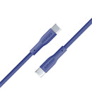 PROMATE 1M USB-C to USB-C Super Flexible Cable. Supports 2A Charging & 480Mbps Data Transfer. Blue Colour. - Office Connect 2018