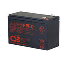 CSB 12v 7.2Ah 25W General Purpose Security Battery for Alarm Systems, Up to 5 years in Standby Service or more than 260 Cycles at 100% Discharge in Cycle Service, F1 Terminal.* Not recommended for UPS* - Office Connect 2018