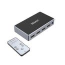 UNITEK 3-In-1-Out 4K HDMI 1.4b Switch. Supports up to 4K@30Hz (UHD) resolution (3840 x 2160) and Compatible for 480p, 720p, 1080i, 1080p. Remote Inlcuded. - Office Connect 2018