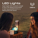 PROMATE 1200LM Portable Camping Light with 9000mAh Power Bank. IP65 Water & Weather Resistant. Magnetic Base. 3x Colour Modes, Multiple Brightness Levels. - Office Connect 2018