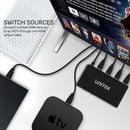 UNITEK 3-In-1-Out 4K HDMI 1.4b Switch. Supports up to 4K@30Hz (UHD) resolution (3840 x 2160) and Compatible for 480p, 720p, 1080i, 1080p. Remote Inlcuded. - Office Connect 2018