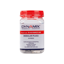 DYNAMIX RJ45 Cat6/6A/7 23AWG Solid Shielded Round Modular Plug. 50pc Jar. 8P8C, 50U with Insert. Recommended tool is CT-8CSTPEXT. - Office Connect 2018