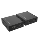 UNITEK HDMI & IR Extender Kit Over Cat6 up to 150M. Supports up to 4K@30Hz. Plug and Play. Power Adapters Included. - Office Connect 2018