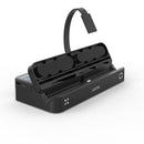 UNITEK Switch Docking Station with 4x Game Card Reader Slots. One-touch Display/Game Switching. Compact & Lightweight. Charge While Playing. Ethernet Port. 3x USB-A Ports. 1x HDMI Out Port. - Office Connect 2018