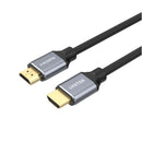 UNITEK 5m HDMI 2.1 Full UHD Cable Supports up to 8K. Max. Res 7680x4320@60Hz & 4K@120Hz. Supports Dynamic HDR, Dolby Vision HDR 10, 3D Video. 24k Gold-plated Connectors. Backwards Compatible. - Office Connect 2018