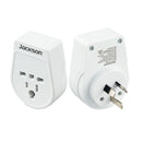 JACKSON Slim Inbound Travel Adaptor for use in NZ/AUS. USA, UK and Japanese Plugs. - Office Connect 2018