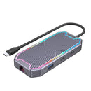 UNITEK 7-in-1 Multi-Port 100W PD Hub Supporting 10Gbps with USB-C Connector. Includes 2x USB-A 10Gbps Ports, 1x USB-C 10Gbps Port, 1x HDMI 4K60Hz Port, 1x RJ45 Gig JUNE Promo - Includes FREE C137W - Office Connect 2018