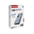 PROMATE HDMI Switch with Smart Touch Control. Include 2x HDMI Output Ports. 1x HDMI Input. Supports up to UHD 8K@60Hz. Plug & Play. - Office Connect 2018
