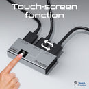PROMATE HDMI Switch with Smart Touch Control. Include 2x HDMI Output Ports. 1x HDMI Input. Supports up to UHD 8K@60Hz. Plug & Play. - Office Connect 2018