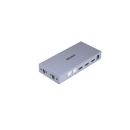 UNITEK HDMI KVM 2-in-1-Out Switch & Supports 4K@60Hz UHD. Includes 4x USB-A Ports, 2x HDMI Inputs & 1x HDMI Output Ports, 2x PC input Ports. Switch Button, LED Lights. Includes Cables. - Office Connect 2018