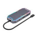 UNITEK 7-in-1 Multi-Port 100W PD Hub Supporting 10Gbps with USB-C Connector. Includes 2x USB-A 10Gbps Ports, 1x USB-C 10Gbps Port, 1x HDMI 4K60Hz Port, 1x RJ45 Gig JUNE Promo - Includes FREE C137W - Office Connect 2018
