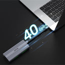 UNITEK SolidForce Reefer Pro USB4 to M.2 SSD (PCIe/NVMe) Enclosure. Supports up to 40Gbps (Thunderbolt 3/4). Hollowed Design for Superior Heat Dissipation. UASP for Speed Acceleration & TRIM Supported. - Office Connect 2018