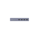 UNITEK HDMI KVM 2-in-1-Out Switch & Supports 4K@60Hz UHD. Includes 4x USB-A Ports, 2x HDMI Inputs & 1x HDMI Output Ports, 2x PC input Ports. Switch Button, LED Lights. Includes Cables. - Office Connect 2018