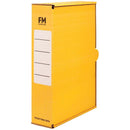 FM Storage Carton Yellow Foolscap - Office Connect 2018