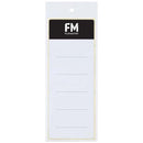 FM Label Lever Arch Spine 10 Pack 65mmx174mm - Office Connect 2018
