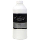 Chromacryl Acrylic Paint Student 1 Litre White - Office Connect 2018