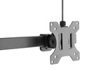 BRATECK 17''-27'' Dual Screen Vertical Lift Monitor Stand. Easy Gas Spring Switch for effortless Adjustment. Detachable VESA Plate. Tilt & Rotate, VESA 75x75, 100x100, Max Load: 12Kgs. Cable Management. - Office Connect 2018