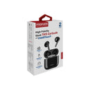 PROMATE In-Ear Bluetooth Earbuds with Intellitouch and 350mAh Charging Case. Built in Microphones and Noise Isolation. Up to 5 Hours Playback. Smart Auto-Pairing. Ergonomic Design. Black. - Office Connect 2018