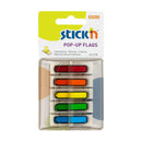 Stick'n Pop Up Flags 45x12mm 150 Sheets 5 Colours - Office Connect 2018